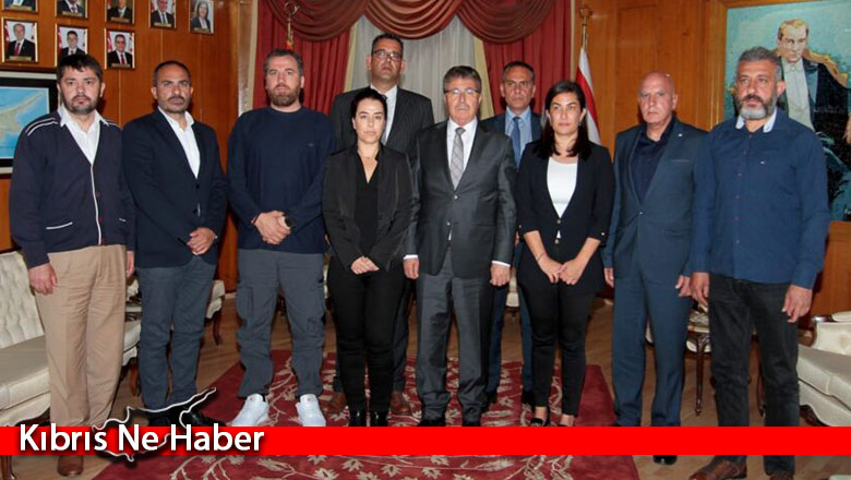 Başbakan Ünal Üstel Şampiyon Melekleri Yaşatma Derneği’ni Kabul Etti