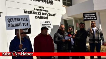 Lefkoşa İktisat Kooperatifi Üye İnisiyatifi, Kooperatif Şirketler Mukayyitliği’ne siyah çelenk bıraktı