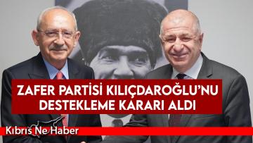 Zafer Partisi 7 maddeyle ikinci turda Kılıçdaroğlu’nu destekleme kararı aldı