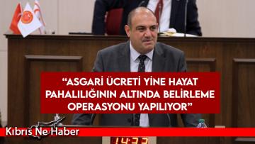 Barçın: Asgari ücreti yine hayat pahalılığının altında belirleme operasyonu yapılıyor