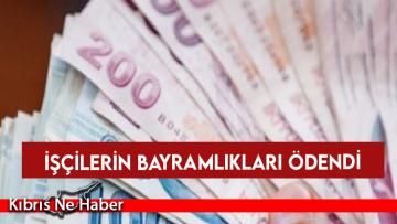 İşçilerin Bayramlıkları Ödendi