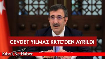 Cevdet Yılmaz KKTC’den ayrıldı