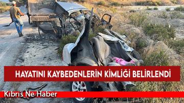Son Dakika! Feci kazada hayatını kaybedenlerin kimliği belirlendi