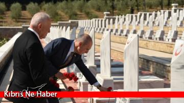 TBMM Başkanı Kurtulmuş, Boğaz Şehitliği’ni ziyaret etti