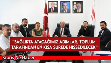 Dinçyürek: “Sağlıkta atacağımız adımlar, toplum tarafından en kısa sürede hissedilecek”
