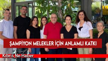 Şampiyon Melekler için anlamlı katkı 