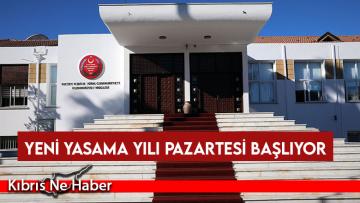 Yeni yasama yılı pazartesi başlıyor
