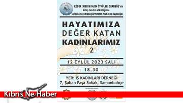 “Hayatımıza Değer Katan Kadınlarımız 2” kitap tanıtımı yapılıyor