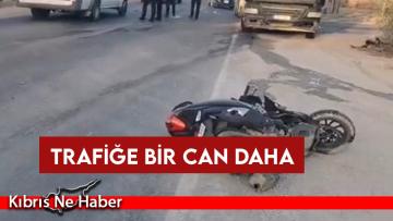 Ölümlü kaza: Motosiklet sürücüsü hayatını kaybetti