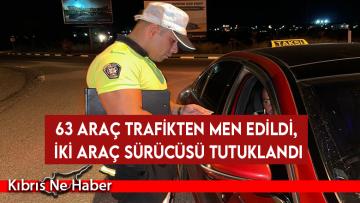 Polisin ülke genelinde trafik denetimleri sürüyor…