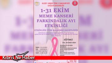 Sağlık Bakanlığı, “Meme Kanseri Farkındalık Ayı” kapsamında etkinlik düzenliyor