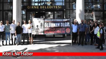 Dev-İş, Savaşları Ve Masum İnsanların Öldürülmesini Protesto Etti