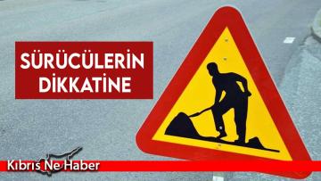 Lefkoşa-Gazimağusa bölünmüş ana yolunda düşey işaretleme faaliyetleri yapılacak