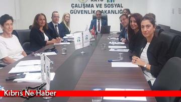 TC İş Sağlığı ve Güvenliği Genel Müdürlüğü heyeti KKTC’ye çalışma ziyareti gerçekleştirdi