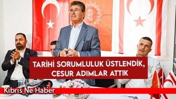 Ünal Üstel: Tarihi Sorumluluk Üstlendik, Cesur Adımlar Attık