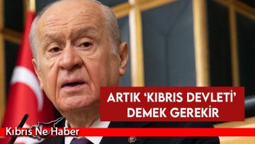 Bahçeli: Artık KKTC demeye gerek yok ‘Kıbrıs Devleti’ demek gerek