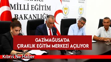 Çavuşoğlu: Lefkoşa’dan sonra Mağusa’da da çıraklık eğitim merkezi açma kararı aldık