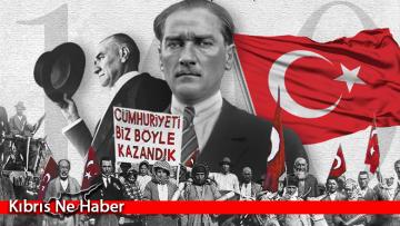 Ulu Önder Atatürk’ün kurduğu Türkiye Cumhuriyeti 100 yaşında…