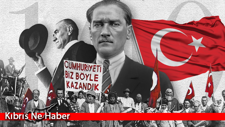 Ulu Önder Atatürk’ün kurduğu Türkiye Cumhuriyeti 100 yaşında…