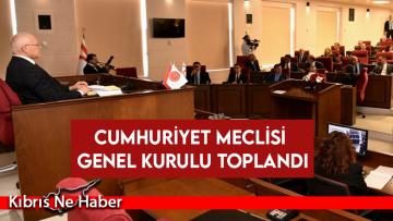 Cumhuriyet Meclisi Genel Kurulu denetim işleviyle toplandı