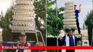 Kıbrıslı Rum Valaoritis Guinness Rekorlar Kitabı’na girdi