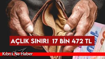 Asgari ücretle açlık sınırı arasındaki fark bin 722 TL’ye çıktı