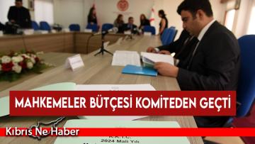 Mahkemeler Bütçesi Komiteden Geçti