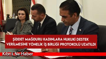 Şiddet mağduru kadınlara hukuki destek verilmesine yönelik iş birliği protokolü uzatıldı