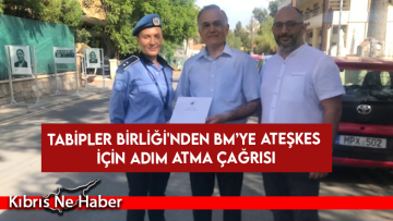 Tabibler Birliği’nden Guterres’e Mektup