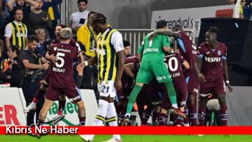 Fenerbahçe’nin galibiyet serisine Trabzonspor son verdi