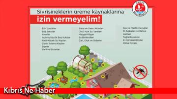Girne Belediyesi, Asya Kaplan Sivrisineği ile ilgili ilaçlamaların devam ettiğini bildirerek vatandaşlara uyarıda bulundu