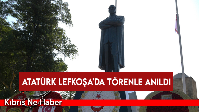 Atatürk Anıtı’ndaki 10 Kasım töreninde vurgulandı: Mücadele ruhun, eserlerin ve ilkelerin 85 yıldır rehberimiz