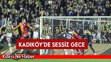 Fenerbahçe-Galatasaray derbisinde golsüz beraberlik
