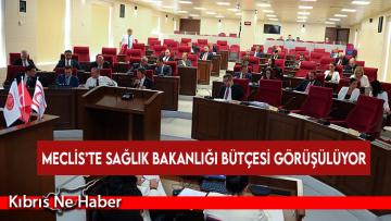 Meclis’te Sağlık Bakanlığı bütçesi görüşülüyor