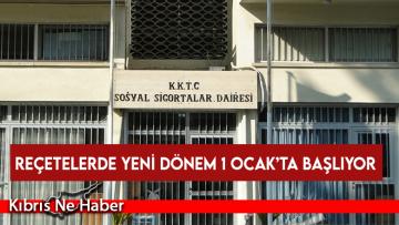 Reçetelerde yeni dönem 1 Ocak’ta başlıyor