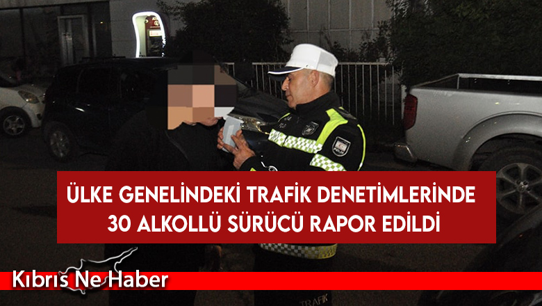 1 sürücü tutuklandı, 39 araç trafikten men edildi