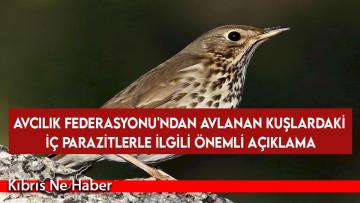 Avcılık Federasyonu’ndan Avlanan Kuşlardaki İç Parazitlerle İlgili Önemli Açıklama