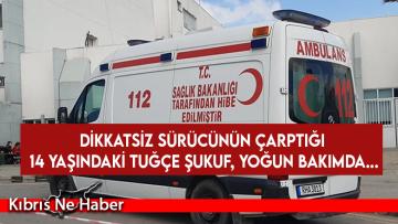 Lefkoşa’da feci kaza!