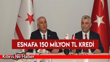Esnafa 150 milyon TL kredi
