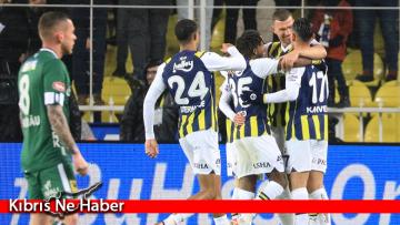 Kadıköy’de futbol resitali: Fenerbahçe 7 golle kazandı