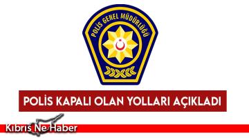 Yağışlı hava etkisini sürdürüyor… İşte yolların son durumu