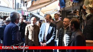 Halkın Partisi Lefkoşa’da esnafın ve vatandaşın sorunlarını dinledi