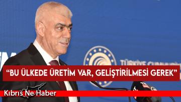Kamacıoğlu: “Bu ülkede üretim var, geliştirilmesi gerek”