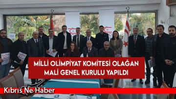 Milli Olimpiyat Komitesi Olağan Mali Genel Kurulu yapıldı