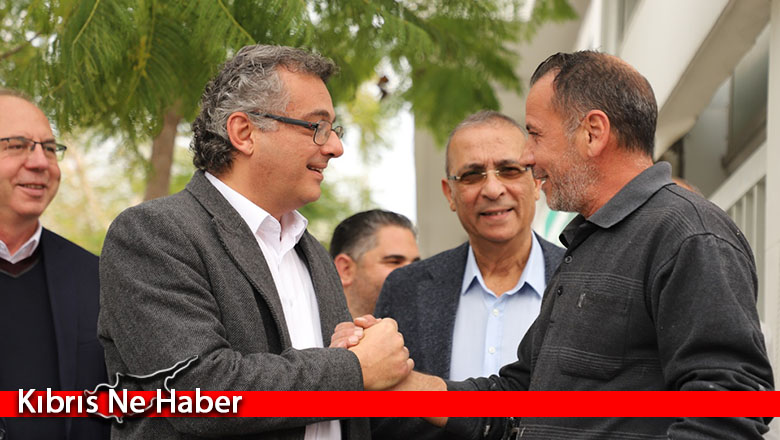 CTP, Alsancak ve Lapta esnafını ziyaret etti