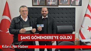 Şans Gönendere’ye güldü