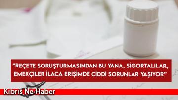 KTTB: “Reçete soruşturmasından bu yana, sigortalılar, emekçiler ilaca erişimde ciddi sorunlar yaşıyor”
