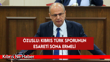 Özuslu: Kıbrıs Türk Sporunun Esareti Sona Ermeli
