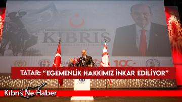 Tatar, “Kıbrıs Barış Harekatı 50’nci Yılı Etkinliği”ne katıldı