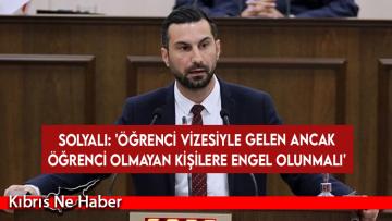 Solyalı: Suç oranlarının artması toplumu rahatsız ediyor